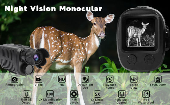 ODM Waterproof Night Vision Binoculars 1080p Full HD